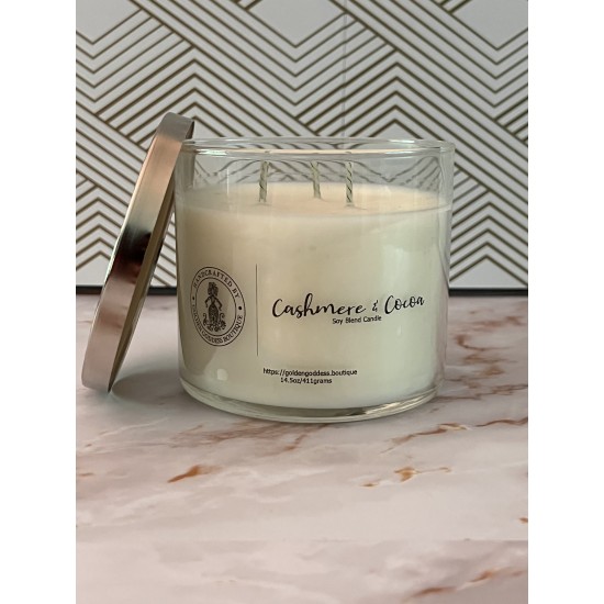 Cashmere & Cocoa 3-Wick Candle